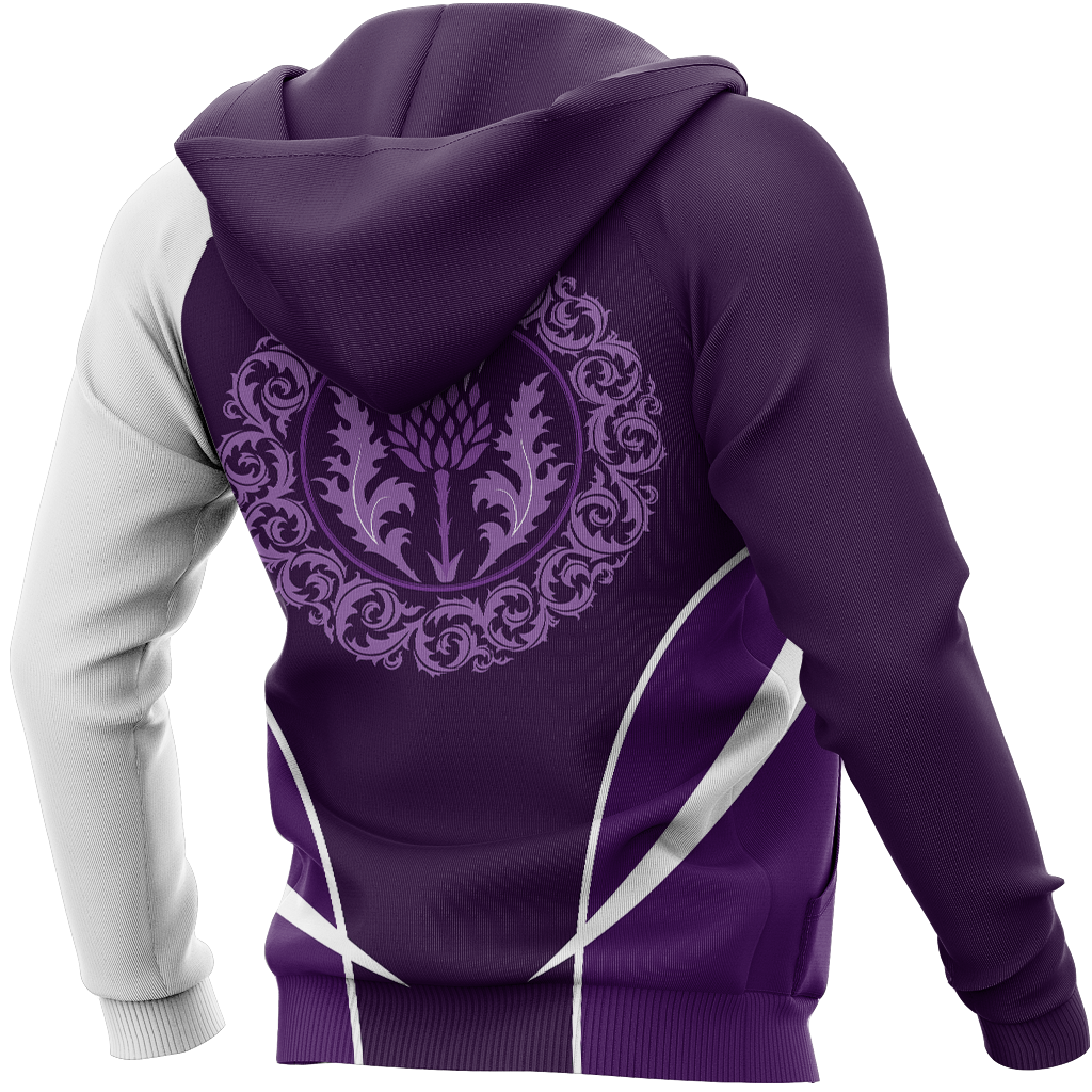 Scottish Thistle - Active Special Hoodie-Apparel-HD09-Hoodie-S-Vibe Cosy™