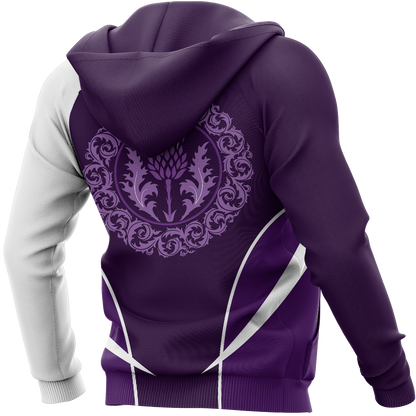 Scottish Thistle - Active Special Hoodie-Apparel-HD09-Hoodie-S-Vibe Cosy™