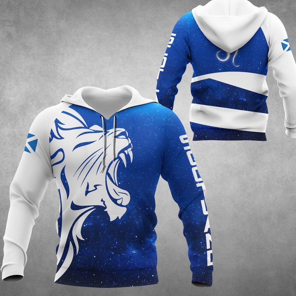Scotland - Leo Zodiac - Hoodie NNK1523-Apparel-PL8386-Hoodie-S-Vibe Cosy™