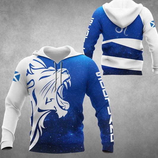 Scotland - Leo Zodiac - Hoodie NNK1523-Apparel-PL8386-Hoodie-S-Vibe Cosy™