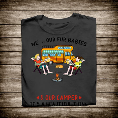 Personalized T-Shirt Our Camper It's A Beautiful Thing