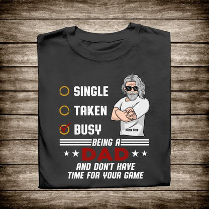 Personalized T-shirt I'm Being A Dad - Amazing gift for Father's day