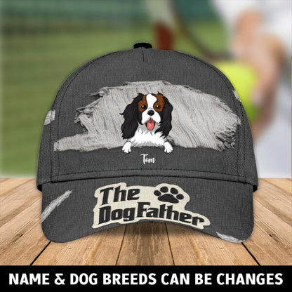 Personalized Full Print Cap Family The Dog Father