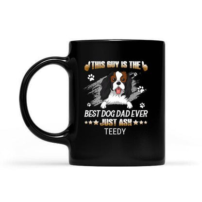 Best Dog Dad Ever Personalized Mug, Gift for Dog Lovers