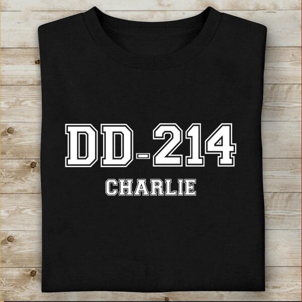 Never Underestimate An Old Veteran With A DD-214 Personalized T-shirt, Best Gift For Veterans Day  Ver 2.0