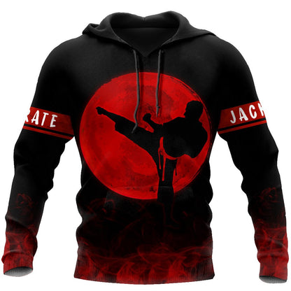 Customize Name Karate 3D All Over Printed Unisex Shirts