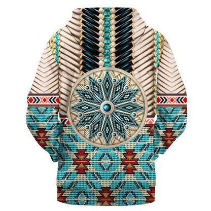 Blue Mandala 3D All Over Printed Unisex Shirts