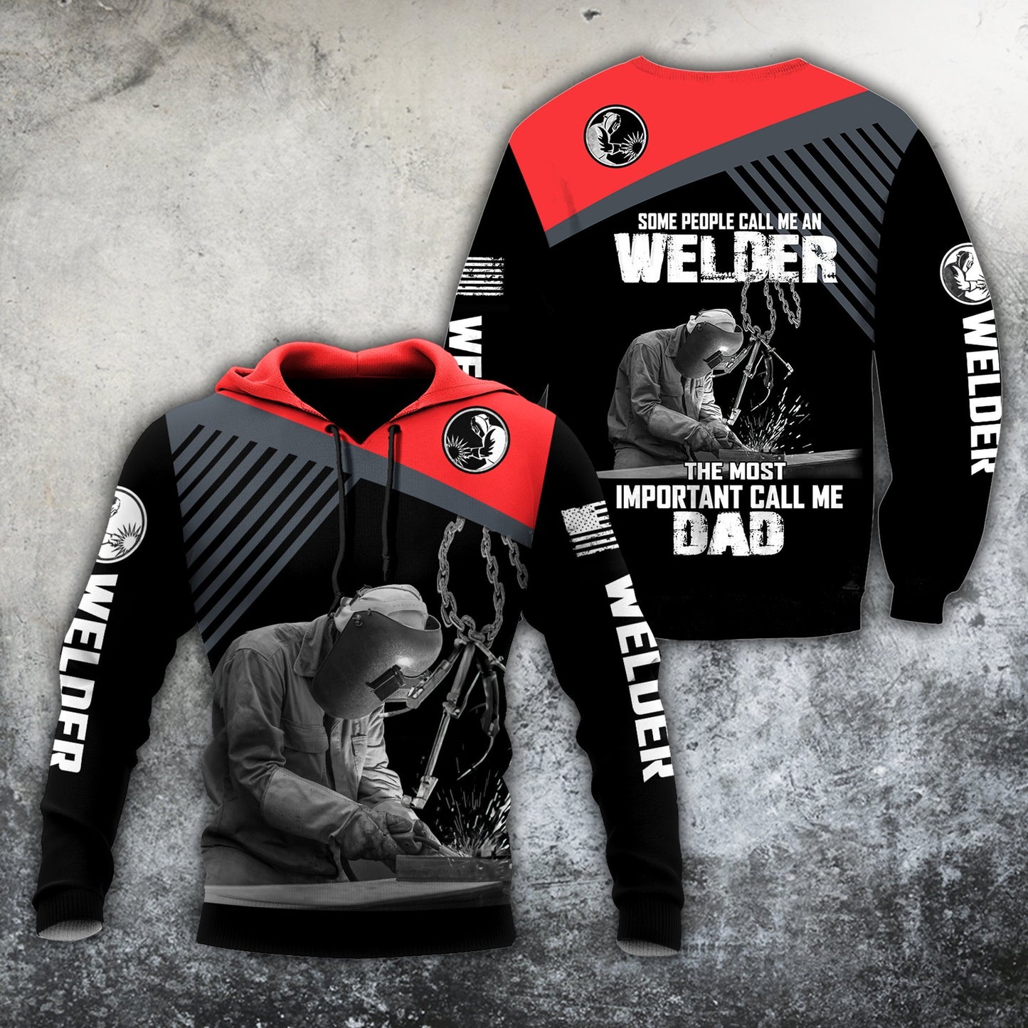 Premium Unisex All Over Printed Welder Shirts MEI