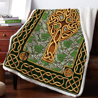 Celtic Compass 3D All Over Printed Blanket