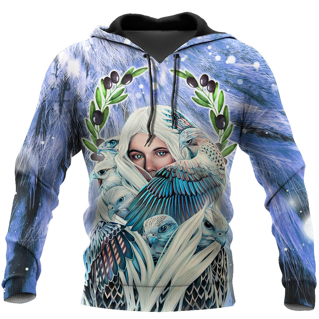 Premium Athena Goddess of Wisdom and War 3D All Over Printed Shirts