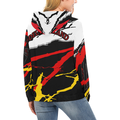Deutschland - Germany Hoodie - Storm Style PL-Apparel-PL8386-Hoodie-S-Vibe Cosy™