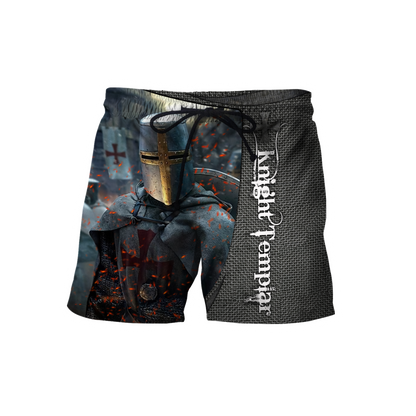 Premium Knight Templar All Over Printed Shirts For Men And Women MEI