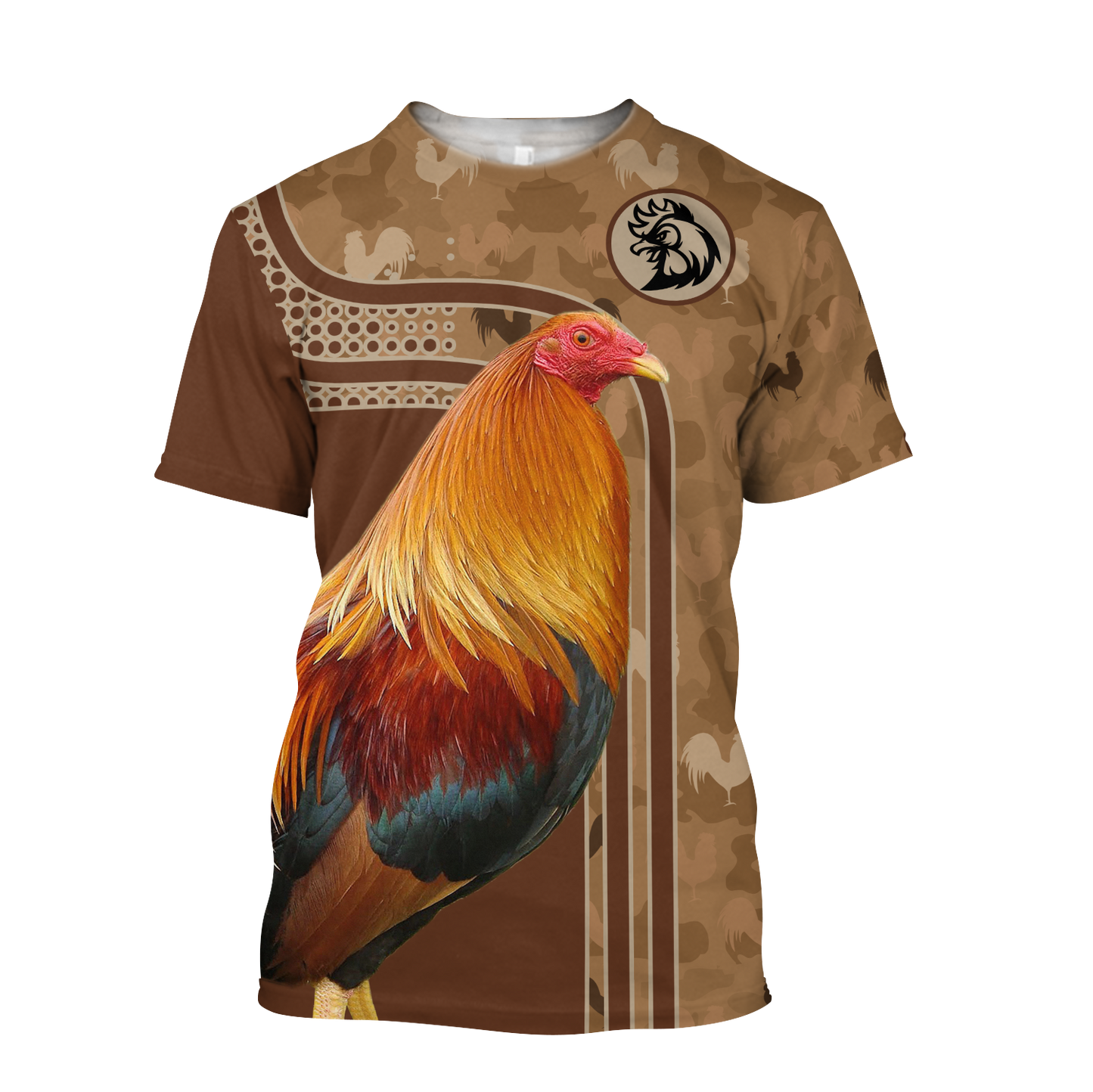 Premium Rooster 3D All Over Printed Unisex Shirts