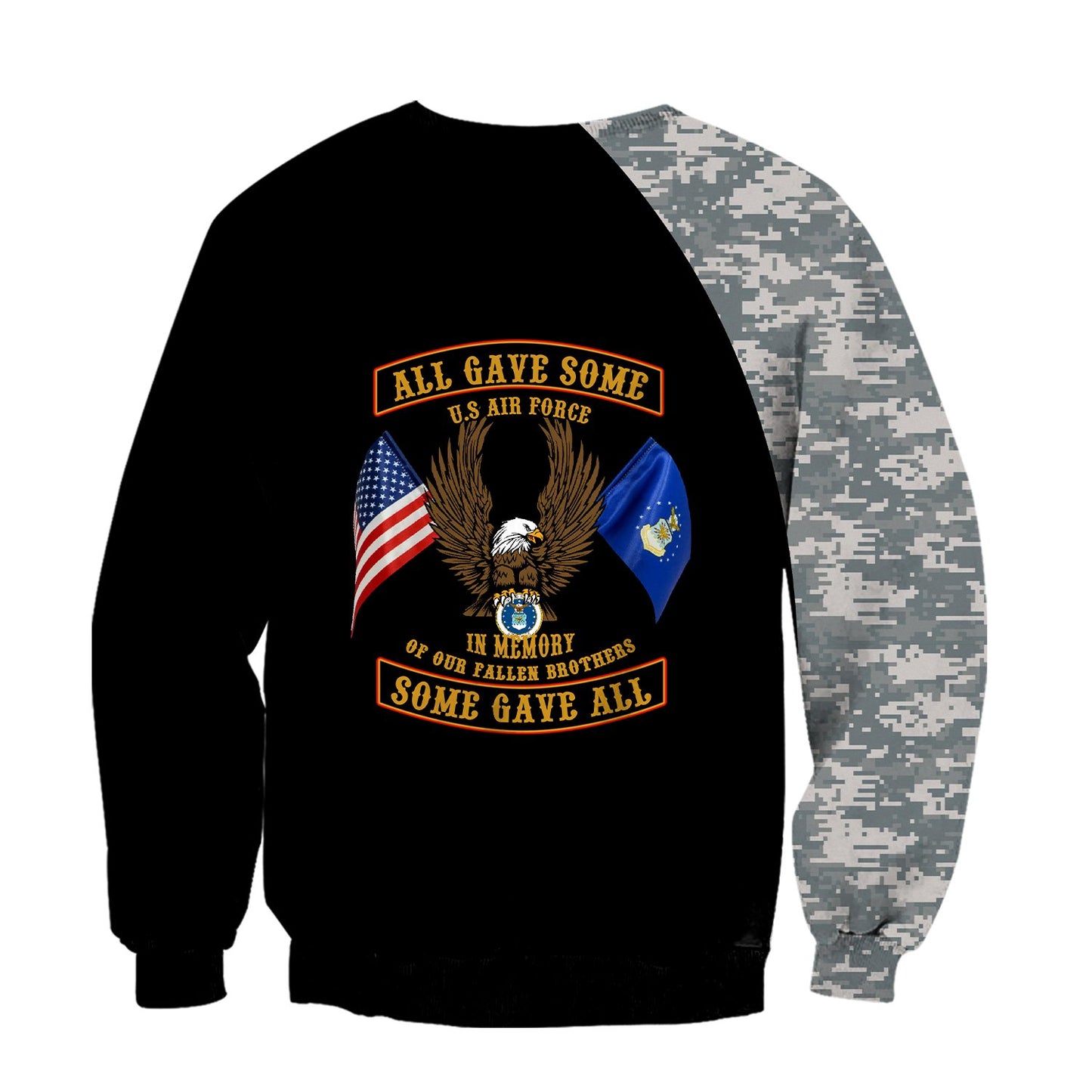 Soldier US Air Force 3D All Over Printed Shirt Hoodie MP22082006