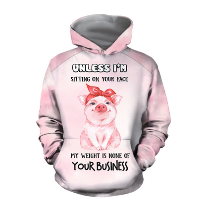 All Over Printed Pig Lady MEI09042001-MEI
