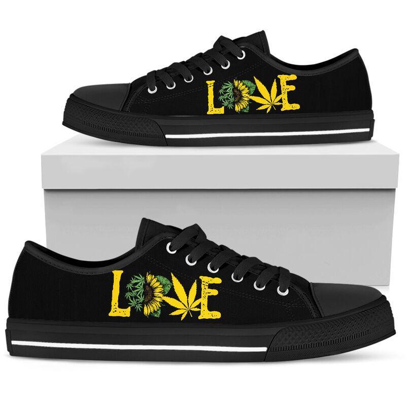 Love Sunflower And Weed NNK030601-Apparel-NNK-US5 (EU35)-Vibe Cosy™