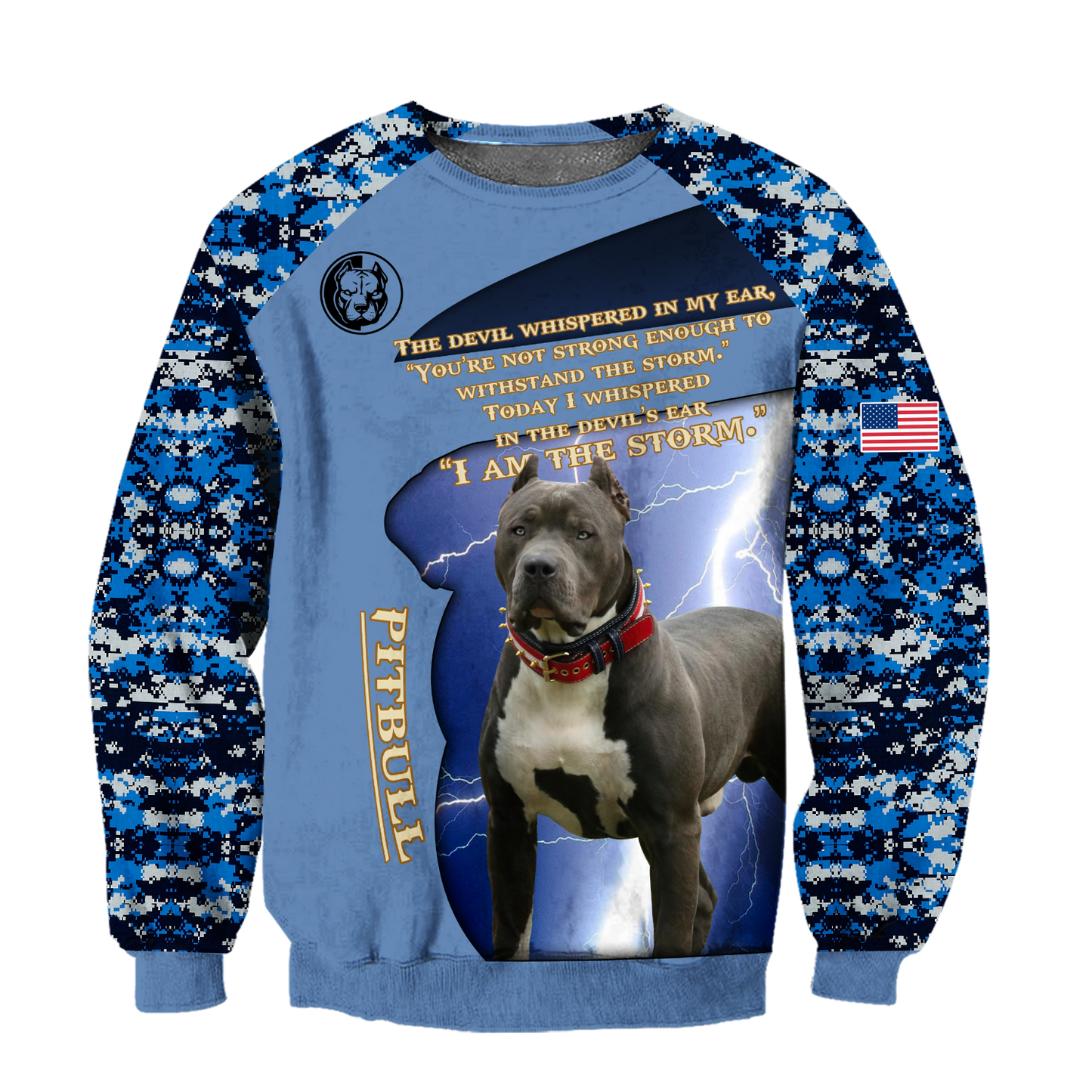 Pitbull 3d hoodie shirt for men and women DA30102001