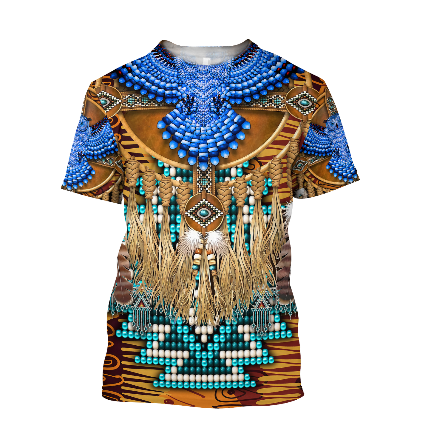 Eagle Native American Hoodie 3D All Over Printed Shirts LAM2019091-LAM