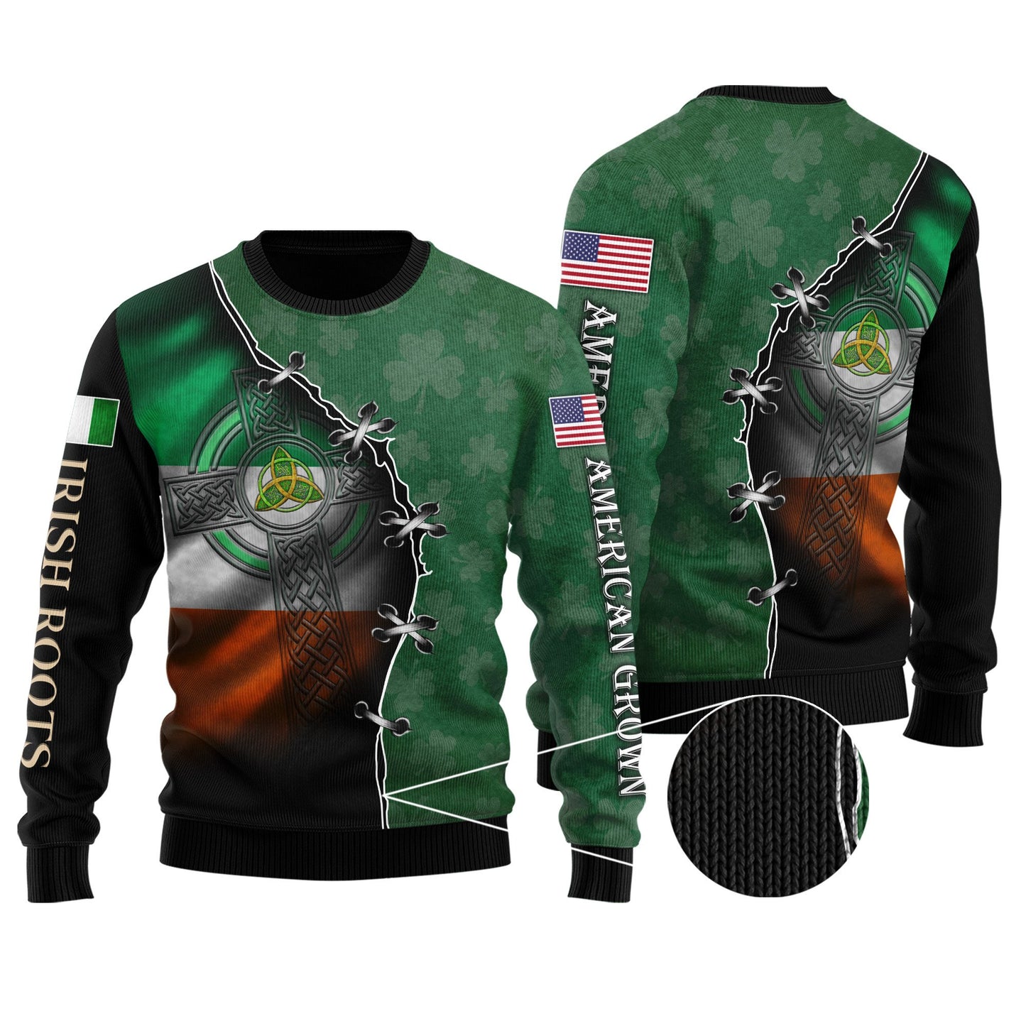 Irish Saint Patrick Day 3D All Over Printed Unisex Shirt