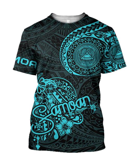 American Samoa Tattoo Over Printed-ML-Apparel-ML-T-Shirt-S-Vibe Cosy™