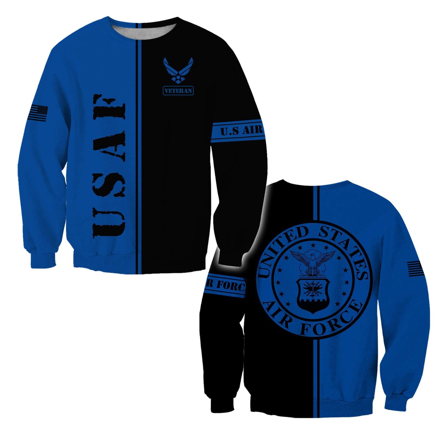 US Air Force 3D All Over Printed Unisex Shirts