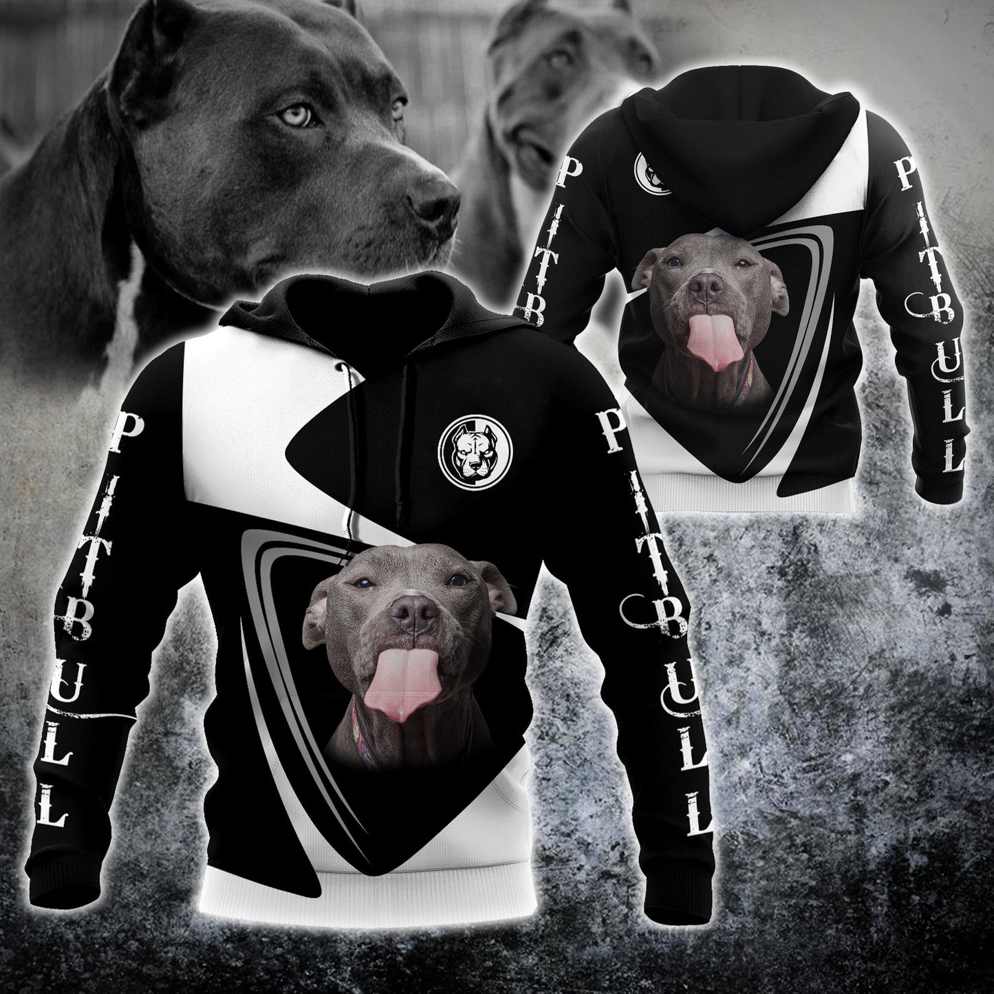 Pitbull 3d hoodie shirt for men and women MH2710202