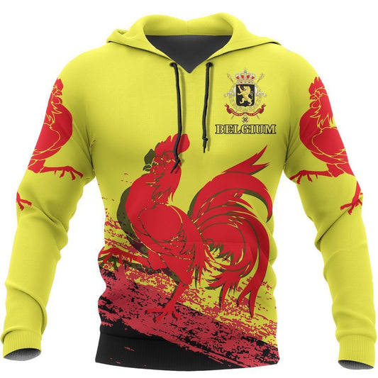 Belgium - Flag of Wallonia Special Hoodie A7-Apparel-HD09-Hoodie-S-Vibe Cosy™
