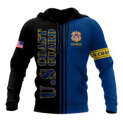 US Coast Guard 3D All Over Printed Unisex Shirts