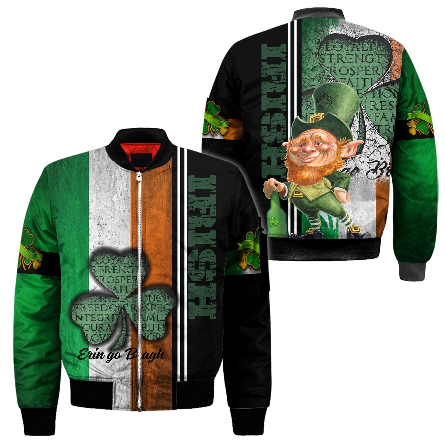 Irish Saint Patrick Day 3D All Over Printed Unisex Shirt