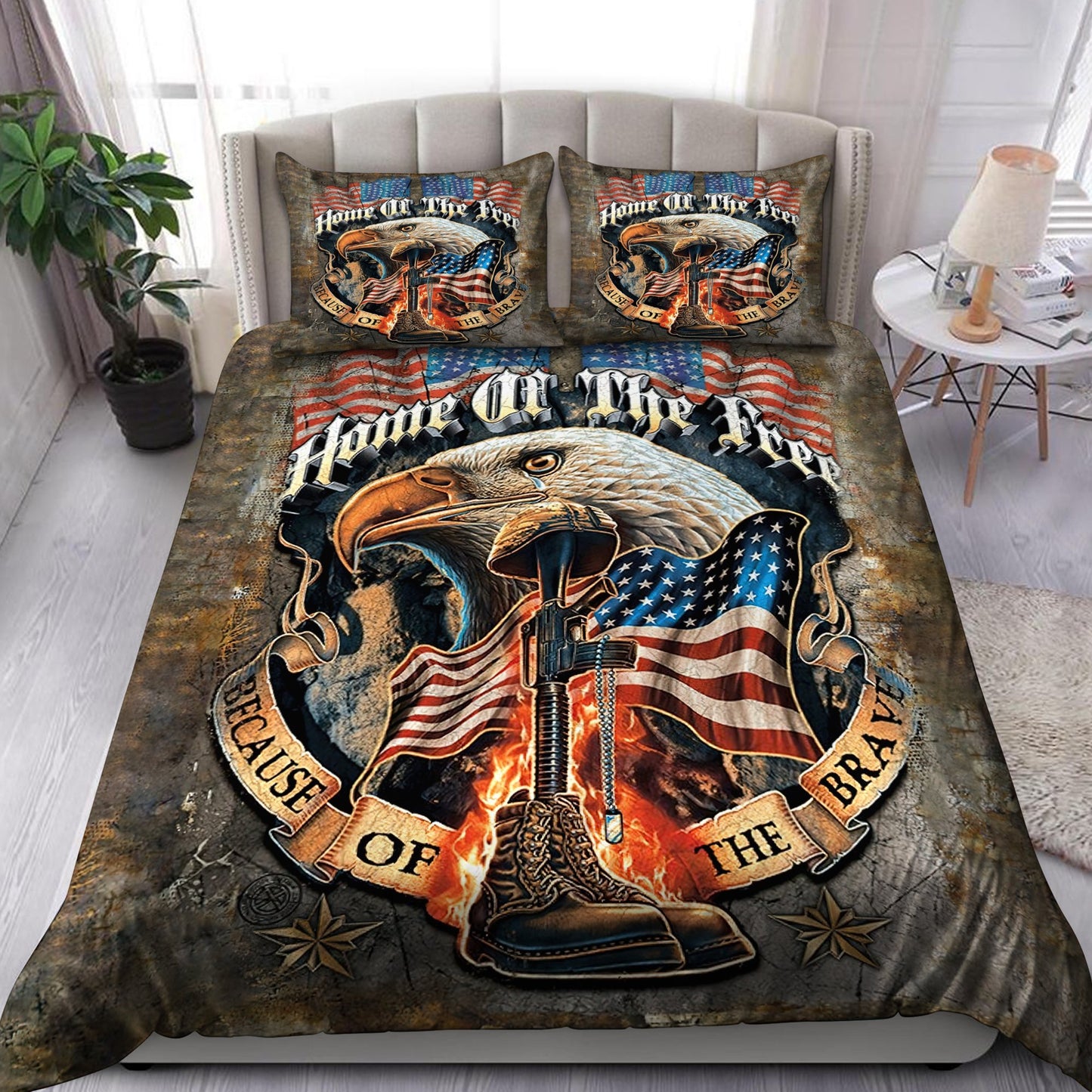 US Army Veteran 3D All Over Printed Bedding Set