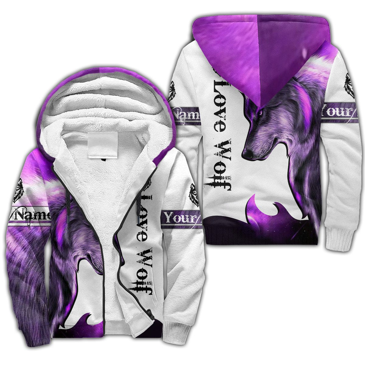 Wolf 3D All Over Printed Unisex Shirt