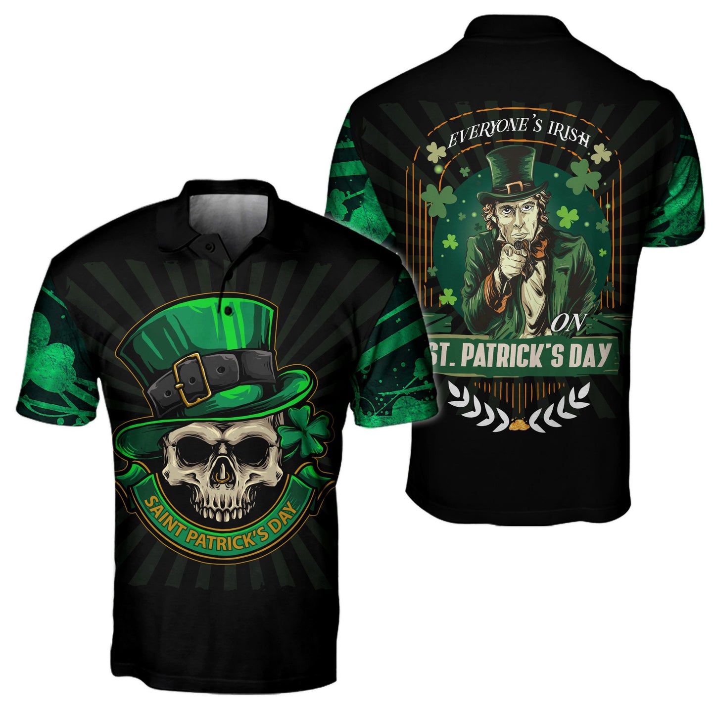 Irish Saint Patrick Day 3D All Over Printed Unisex Shirt