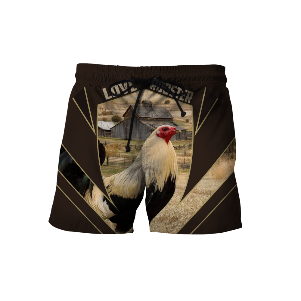 Premium Rooster 3D All Over Printed Unisex Shirts