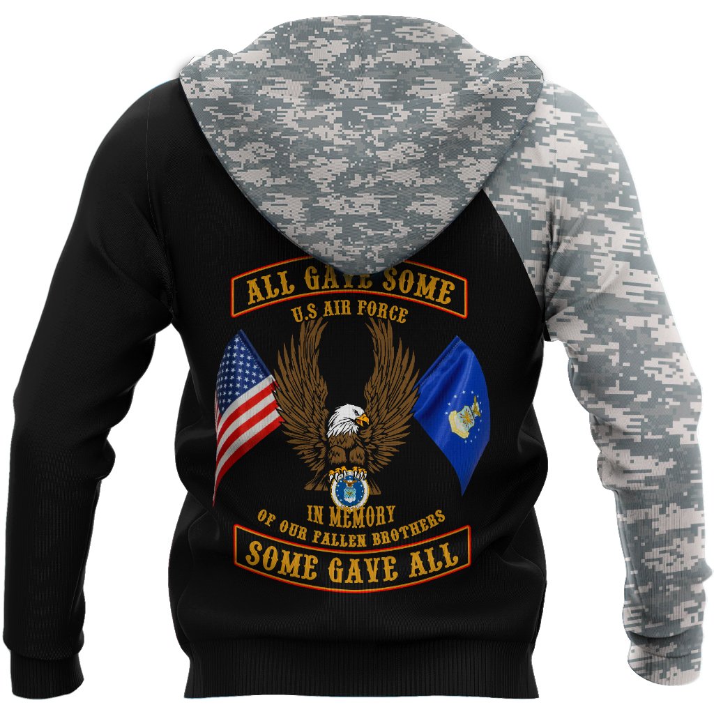 Soldier US Air Force 3D All Over Printed Shirt Hoodie MP22082006
