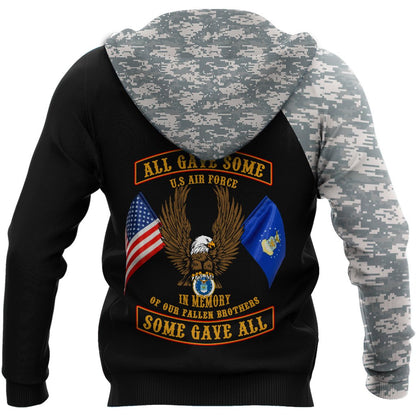 Soldier US Air Force 3D All Over Printed Shirt Hoodie MP22082006