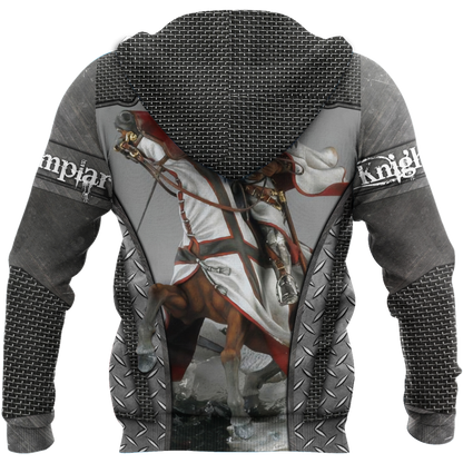 Premium Knight Templar All Over Printed Shirts For Men And Women MEI