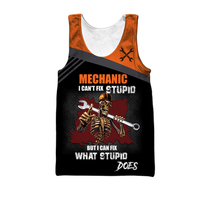 I Can Fix What Stupid Does All Over Printed Mechanic Hoodie For Men and Women DA15102002