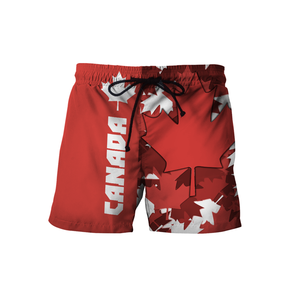 Canada Maple Leaf Hoodie-Apparel-PL8386-Shorts-S-Vibe Cosy™