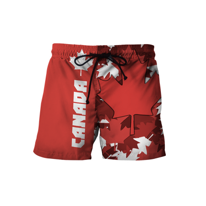 Canada Maple Leaf Hoodie-Apparel-PL8386-Shorts-S-Vibe Cosy™