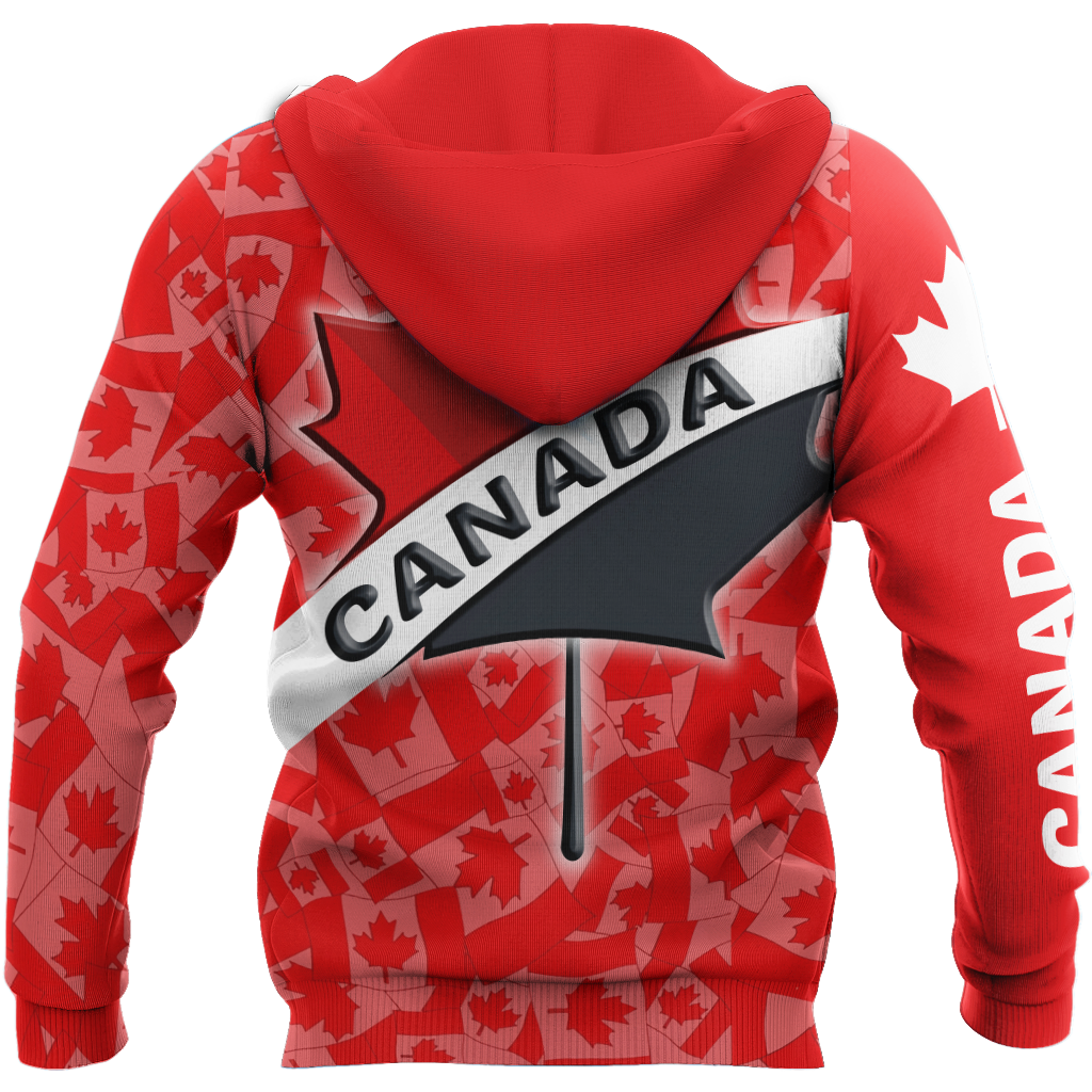 Canada All Over Print 3d all over printed maple leaf spider HHT10072015-Apparel-PL8386-Hoodie-S-Vibe Cosy™