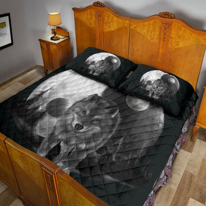 Wolf  Quilt Bedding Set