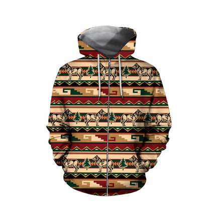 Native American 3D All Over Printed Unisex Shirts