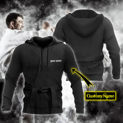 Custom Name Karate 3D All Over Printed Unisex Shirt