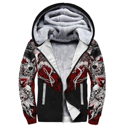 Wolf Tattoo 3D All Over Printed Unisex Shirt No 05