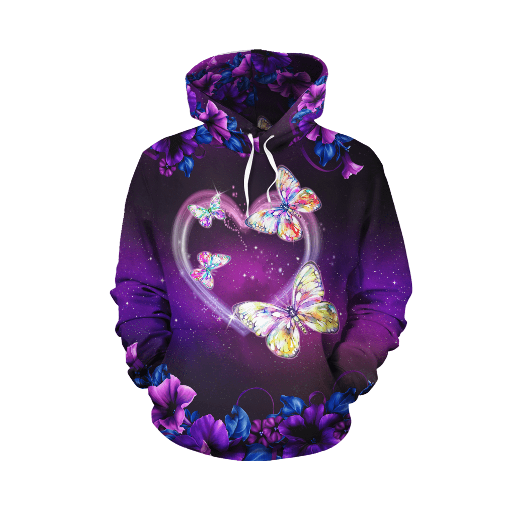 Butterfly 3D All Over Printed Shirts For Men and Women DQB08292002