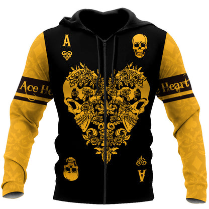 Ace Heart 3D All Over Printed Unisex Shirts