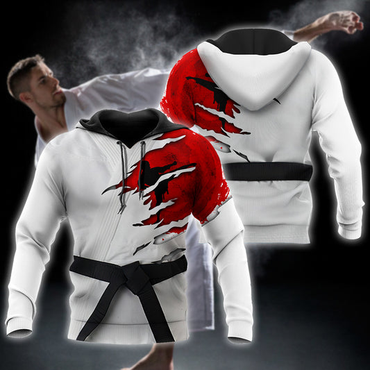 Karate Tattoo 3D All Over Printed Unisex Shirts
