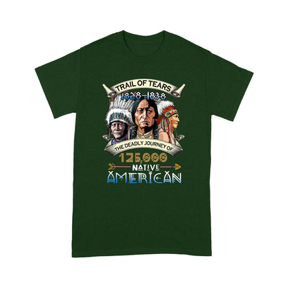 Trail of Tears The Deadly Journey of Native American Unisex Shirt NTN08012204