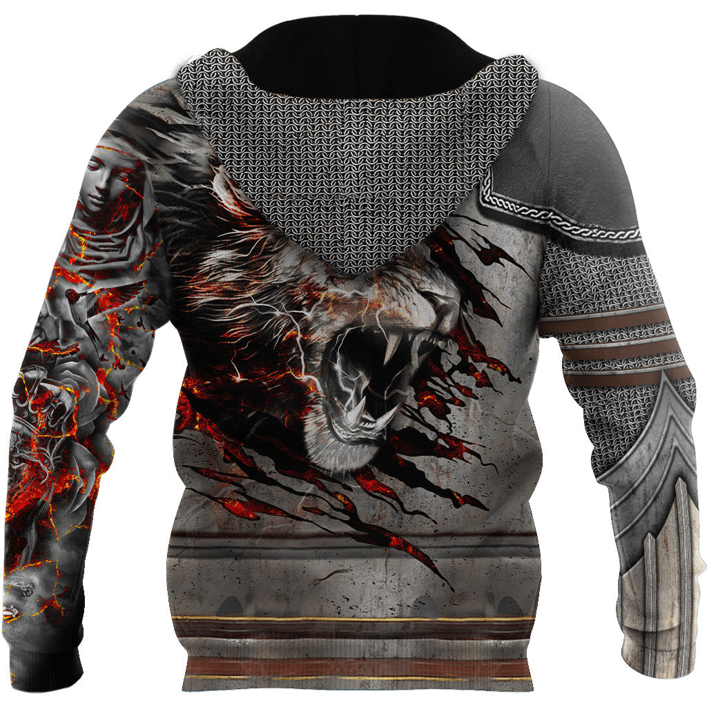 Amor Lion Tattoo 3D All Over Printed Unisex Shirt