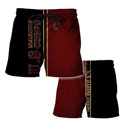 US Marine Corps 3D All Over Printed Unisex Shirts